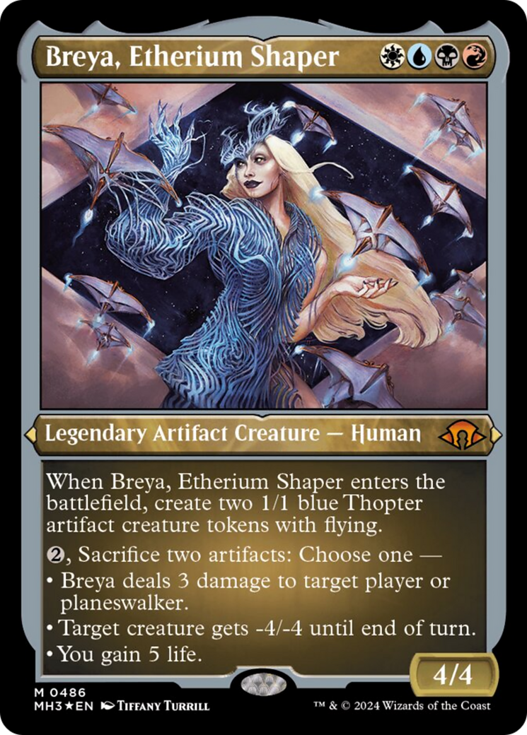 Breya, Etherium Shaper (Foil Etched) [Modern Horizons 3] - Magic: The Gathering - Card Brawlers | Quebec | Canada |