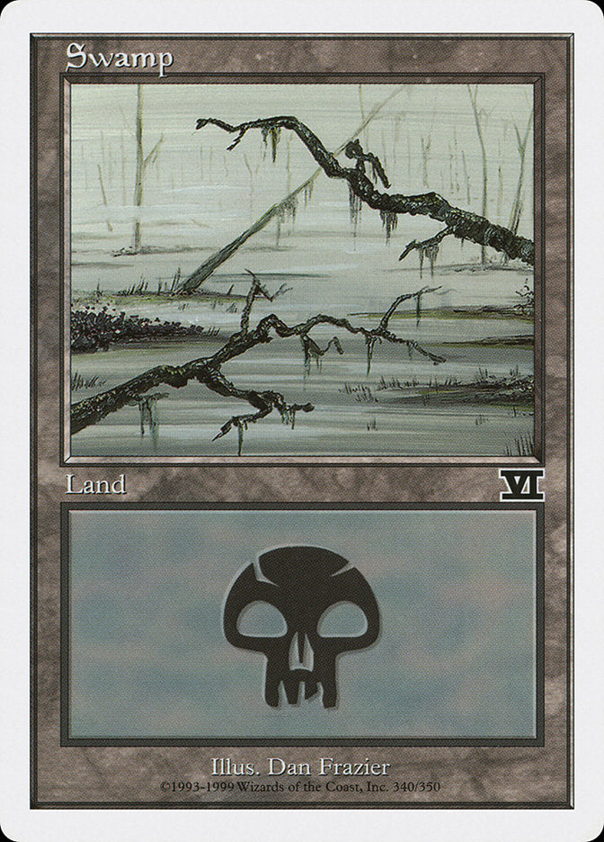 Swamp (340) [Classic Sixth Edition] - Magic: The Gathering - Card Brawlers | Quebec | Canada |