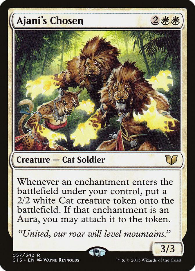 Ajani's Chosen [Commander 2015] - Magic: The Gathering - Card Brawlers | Quebec | Canada |