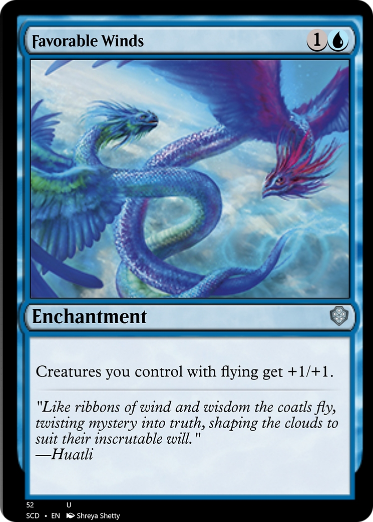 Favorable Winds [Starter Commander Decks] - Magic: The Gathering - Card Brawlers | Quebec | Canada |