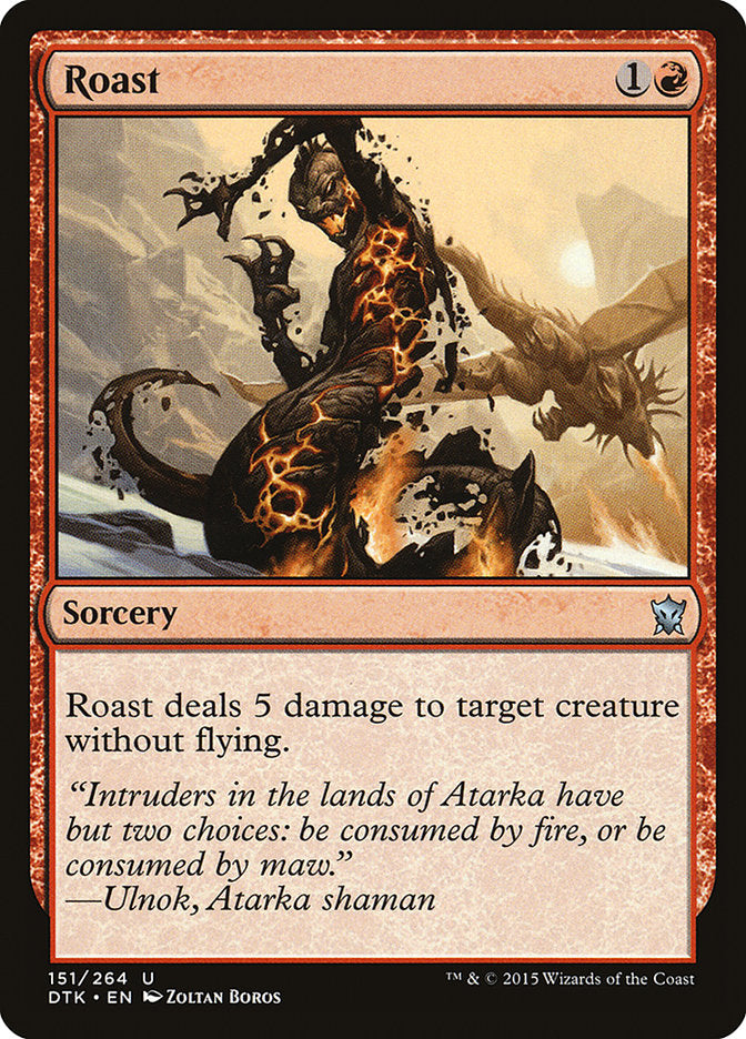 Roast [Dragons of Tarkir] - Magic: The Gathering - Card Brawlers | Quebec | Canada |