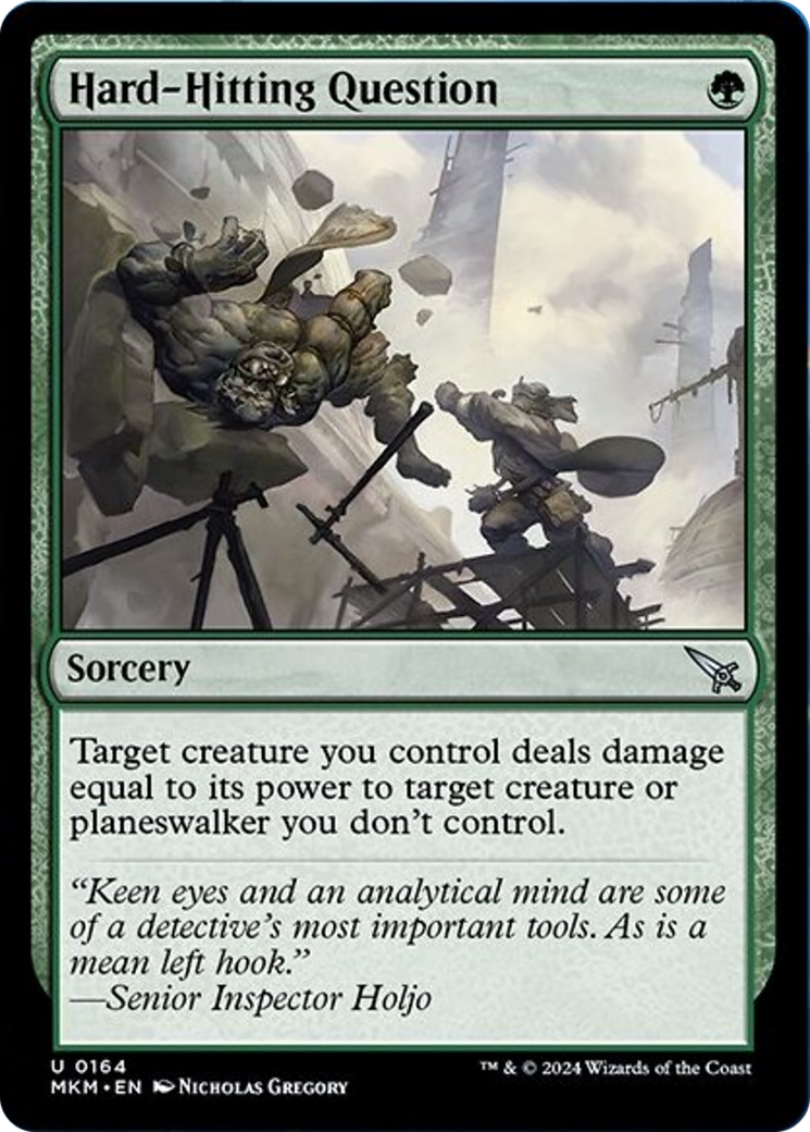 Hard-Hitting Question [Murders at Karlov Manor] - Magic: The Gathering - Card Brawlers | Quebec | Canada |