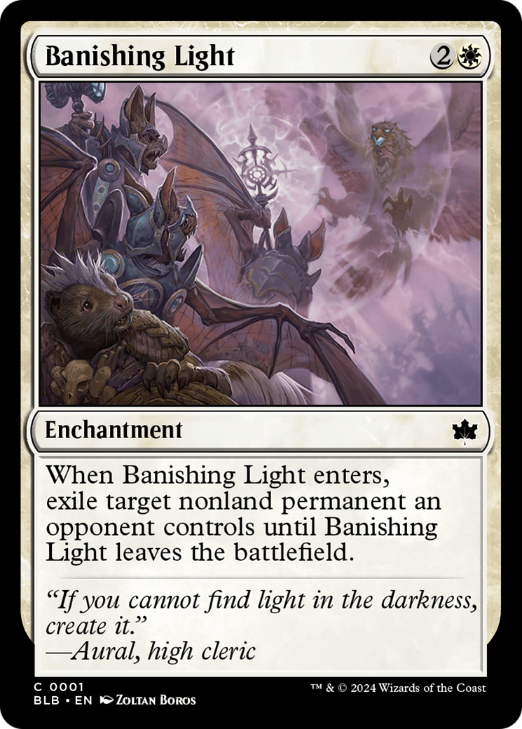 Banishing Light [Bloomburrow] - Magic: The Gathering - Card Brawlers | Quebec | Canada |