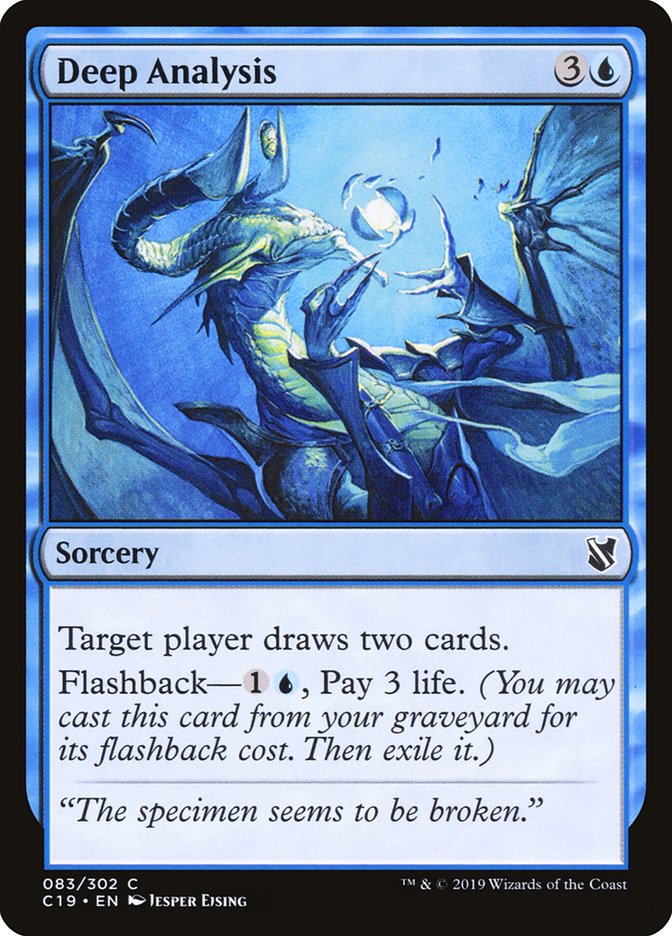 Deep Analysis [Commander 2019] - Magic: The Gathering - Card Brawlers | Quebec | Canada |