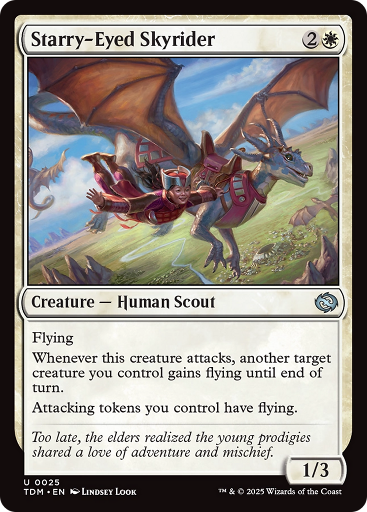 Starry-Eyed Skyrider [Tarkir: Dragonstorm] - Magic: The Gathering - Card Brawlers | Quebec | Canada |