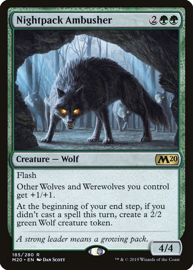 Nightpack Ambusher [Core Set 2020] - Magic: The Gathering - Card Brawlers | Quebec | Canada |