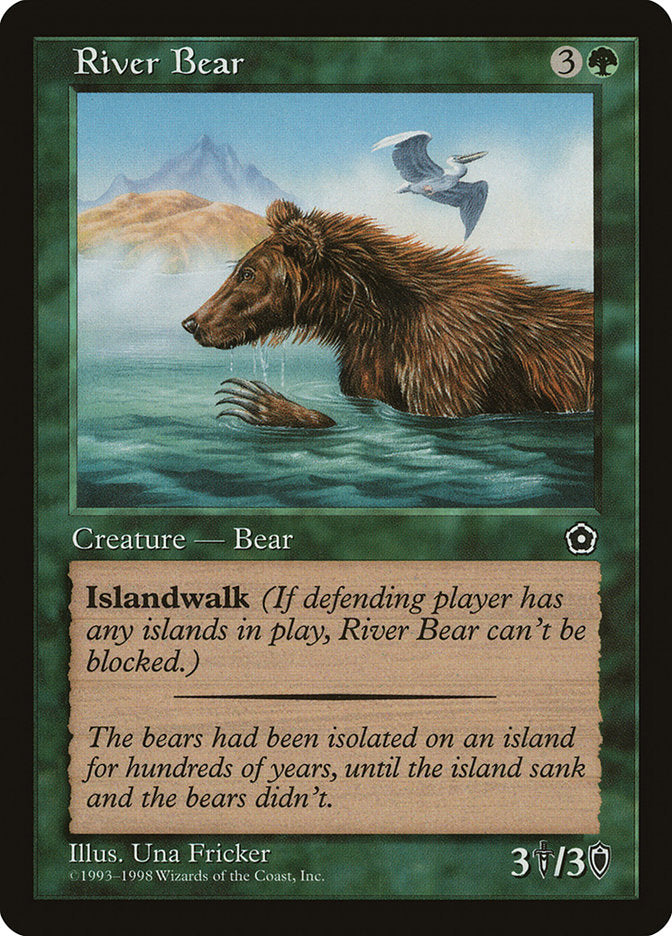River Bear [Portal Second Age] - Magic: The Gathering - Card Brawlers | Quebec | Canada |