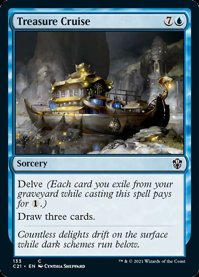 Treasure Cruise [Commander 2021] - Magic: The Gathering - Card Brawlers | Quebec | Canada |