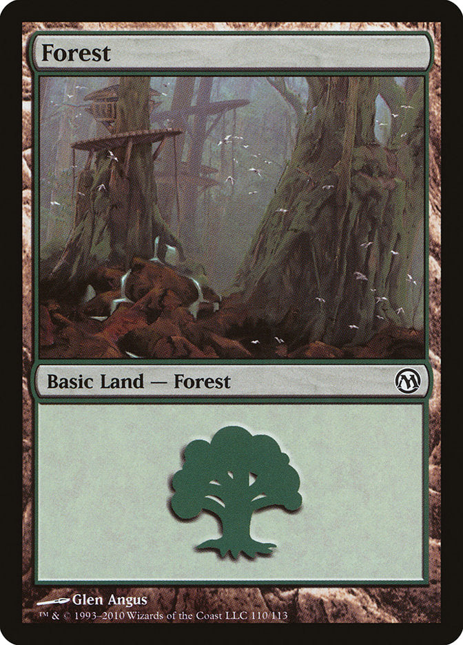 Forest (110) [Duels of the Planeswalkers] - Magic: The Gathering - Card Brawlers | Quebec | Canada |