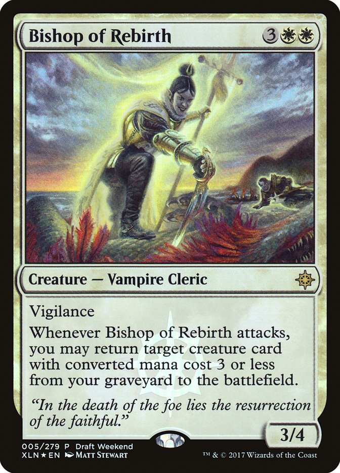 Bishop of Rebirth (Draft Weekend) [Ixalan Promos] - Magic: The Gathering - Card Brawlers | Quebec | Canada |