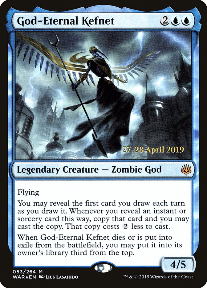 God-Eternal Kefnet [War of the Spark Prerelease Promos] - Magic: The Gathering - Card Brawlers | Quebec | Canada |