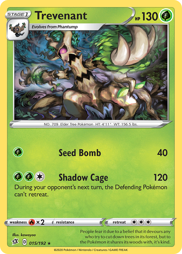 Trevenant (015/192) [Sword & Shield: Rebel Clash] - Pokémon - Card Brawlers | Quebec | Canada |