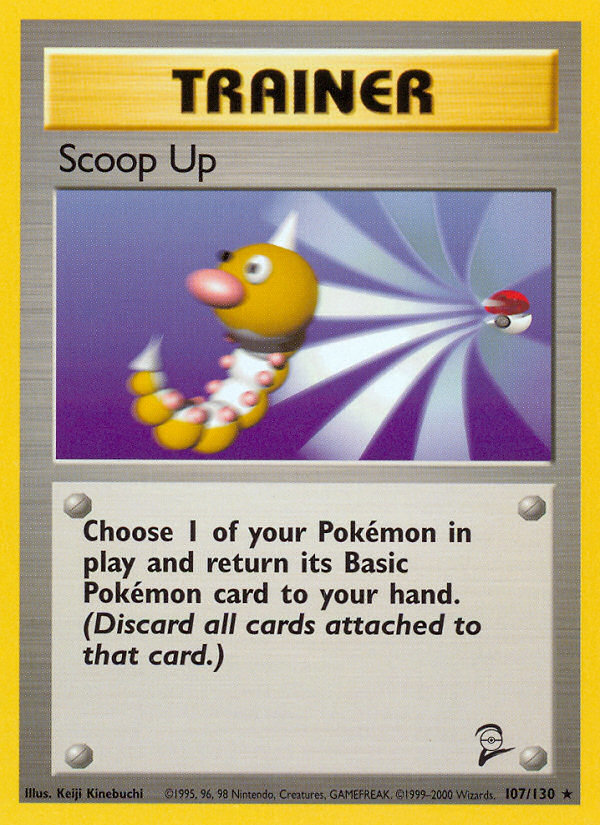 Scoop Up (107/130) [Base Set 2] - Pokémon - Card Brawlers | Quebec | Canada |