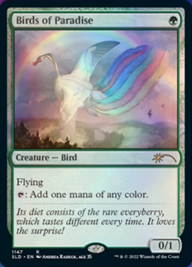 Birds of Paradise (1147) [Secret Lair Drop Series] - Magic: The Gathering - Card Brawlers | Quebec | Canada |