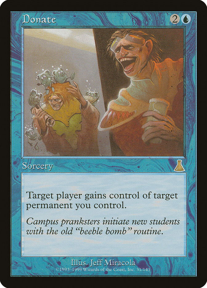 Donate [Urza's Destiny] - Magic: The Gathering - Card Brawlers | Quebec | Canada |