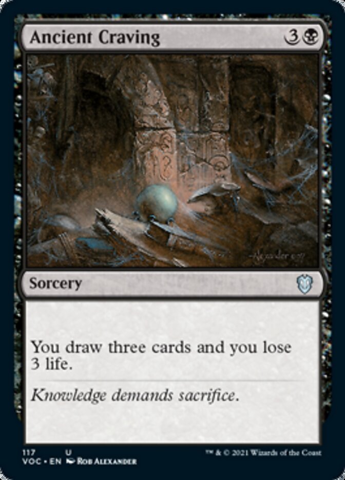 Ancient Craving [Innistrad: Crimson Vow Commander] - Magic: The Gathering - Card Brawlers | Quebec | Canada |