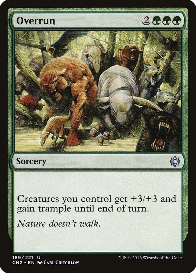 Overrun [Conspiracy: Take the Crown] - Magic: The Gathering - Card Brawlers | Quebec | Canada |
