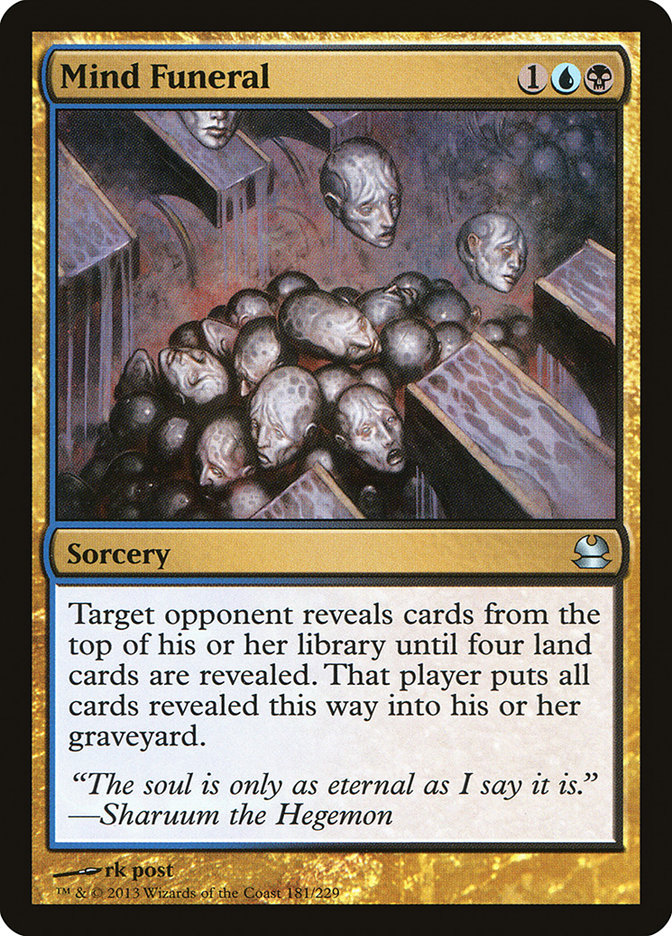 Mind Funeral [Modern Masters] - Magic: The Gathering - Card Brawlers | Quebec | Canada |