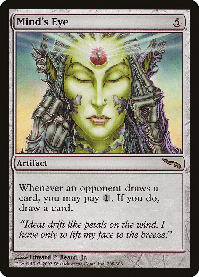 Mind's Eye [Mirrodin] - Magic: The Gathering - Card Brawlers | Quebec | Canada |