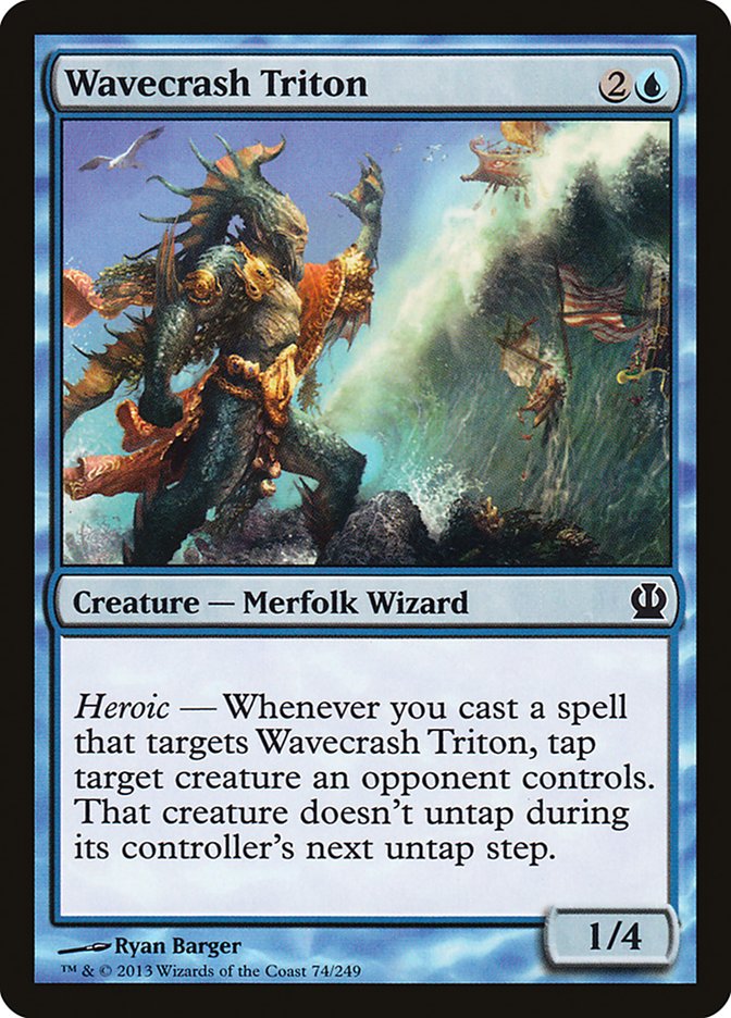Wavecrash Triton [Theros] - Magic: The Gathering - Card Brawlers | Quebec | Canada |