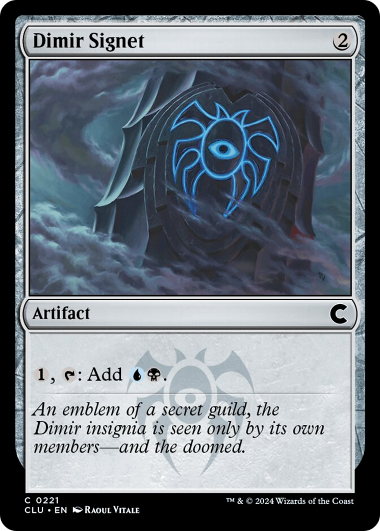 Dimir Signet [Ravnica: Clue Edition] - Magic: The Gathering - Card Brawlers | Quebec | Canada |
