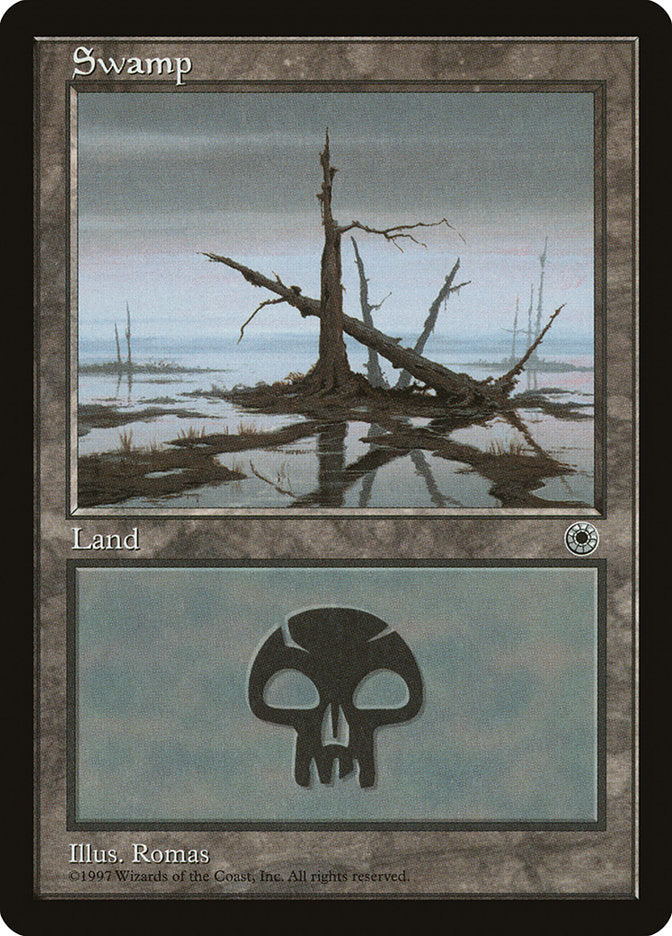 Swamp (Blue Morning Horizon) [Portal] - Magic: The Gathering - Card Brawlers | Quebec | Canada |