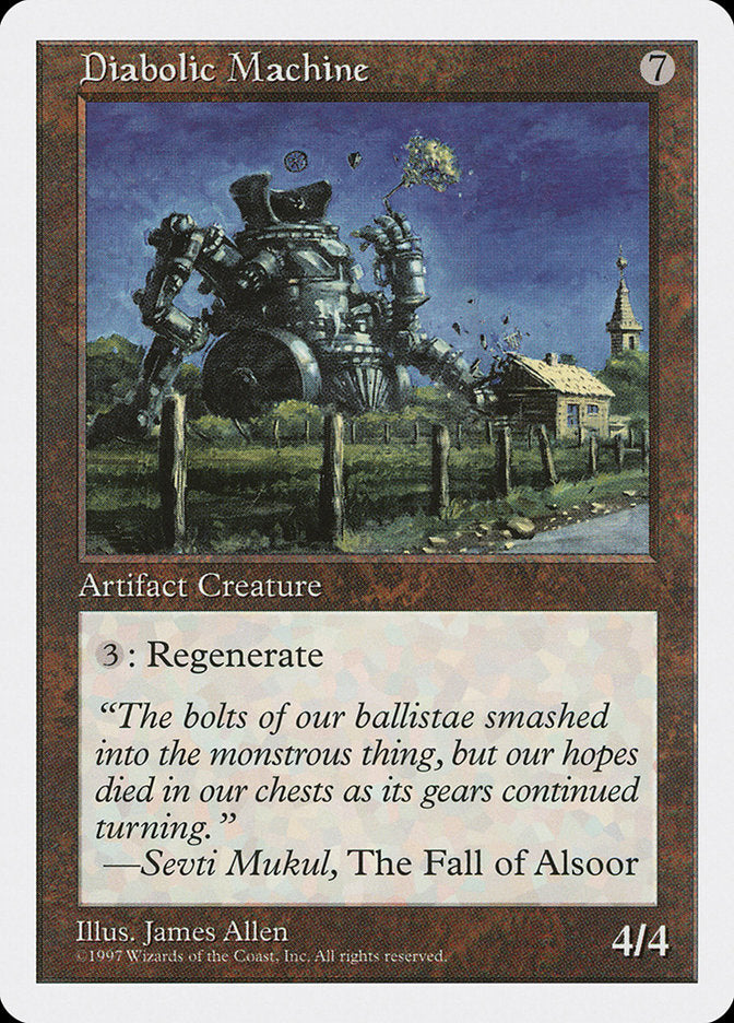 Diabolic Machine [Fifth Edition] - Magic: The Gathering - Card Brawlers | Quebec | Canada |