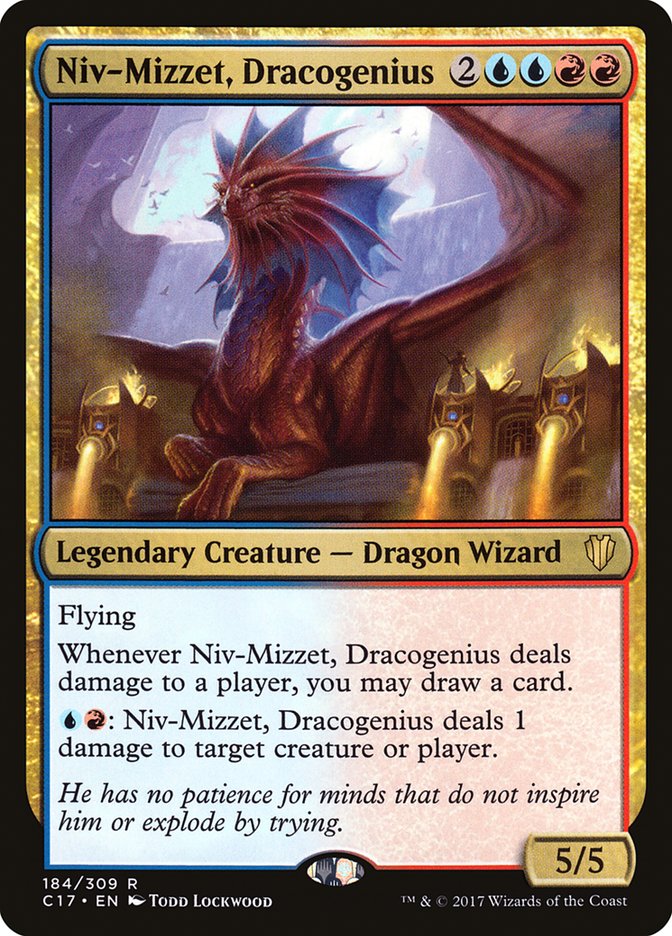 Niv-Mizzet, Dracogenius [Commander 2017] - Magic: The Gathering - Card Brawlers | Quebec | Canada |