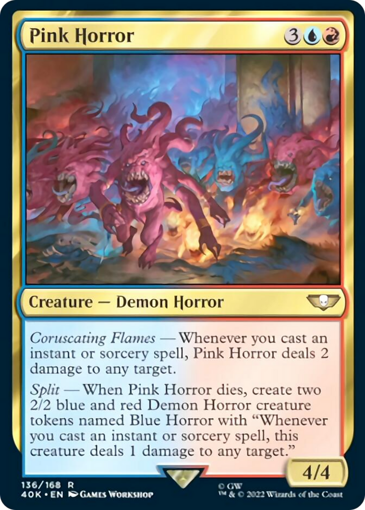Pink Horror (Surge Foil) [Warhammer 40,000] - Magic: The Gathering - Card Brawlers | Quebec | Canada |