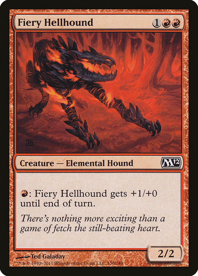 Fiery Hellhound [Magic 2012] - Magic: The Gathering - Card Brawlers | Quebec | Canada |