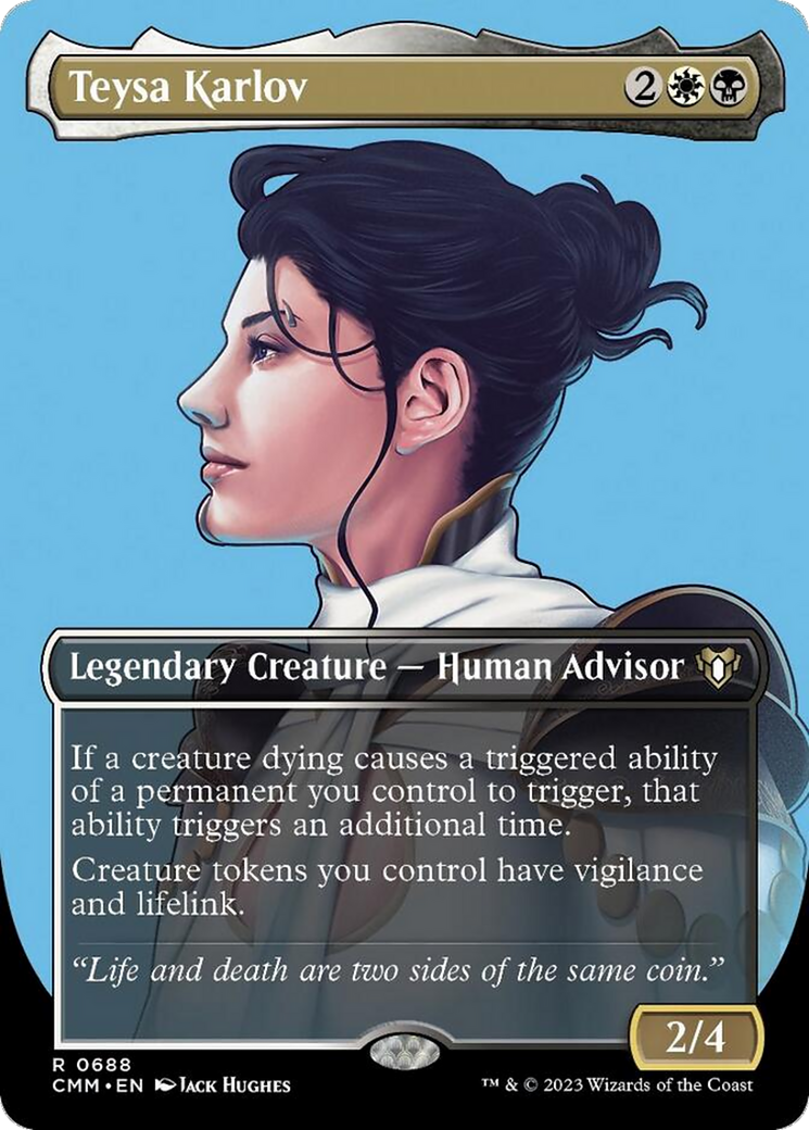 Teysa Karlov (Borderless Profile) [Commander Masters] - Magic: The Gathering - Card Brawlers | Quebec | Canada |