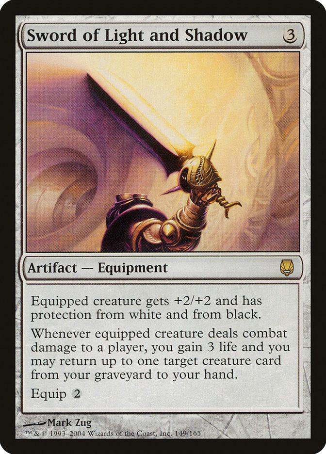 Sword of Light and Shadow [Darksteel] - Magic: The Gathering - Card Brawlers | Quebec | Canada |