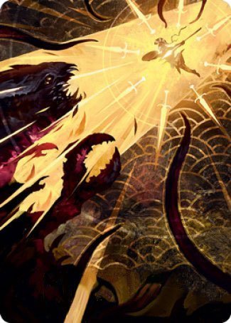 Defiant Strike Art Card [Strixhaven: School of Mages Art Series] - Magic: The Gathering - Card Brawlers | Quebec | Canada |