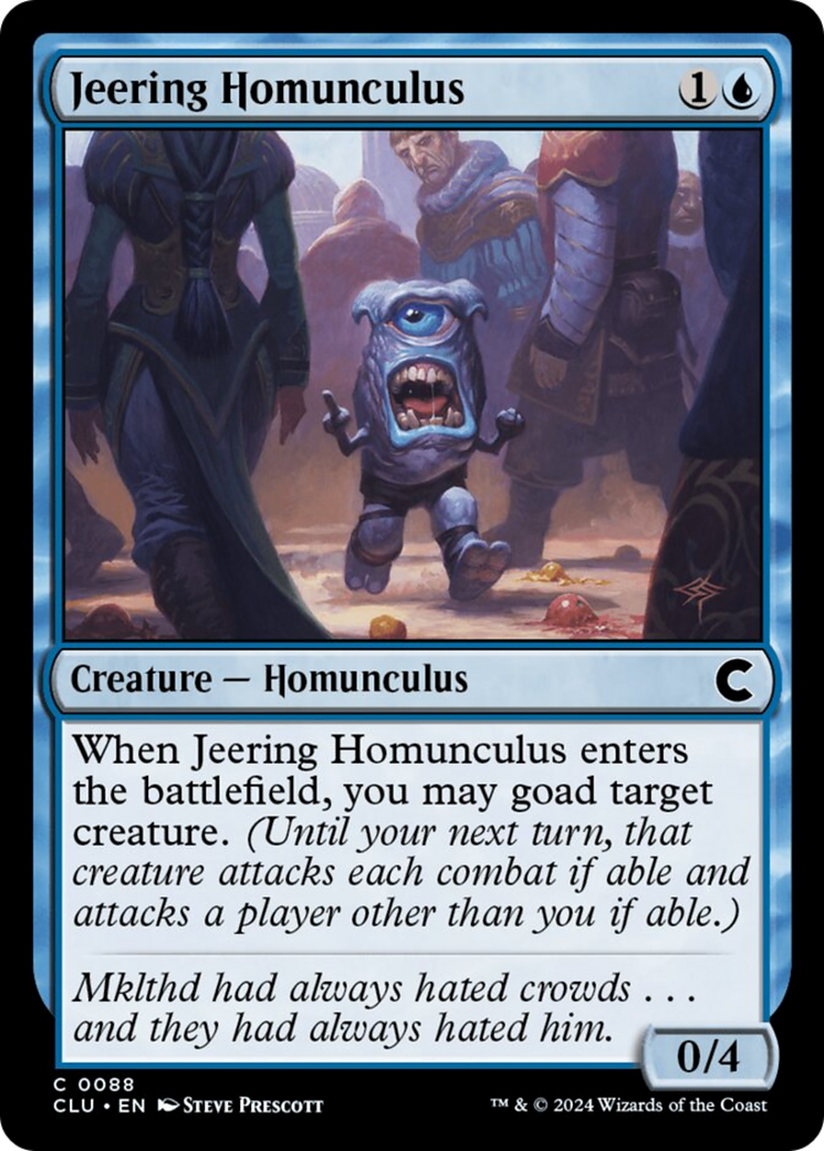 Jeering Homunculus [Ravnica: Clue Edition] - Magic: The Gathering - Card Brawlers | Quebec | Canada |