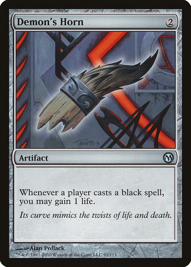 Demon's Horn [Duels of the Planeswalkers] - Magic: The Gathering - Card Brawlers | Quebec | Canada |