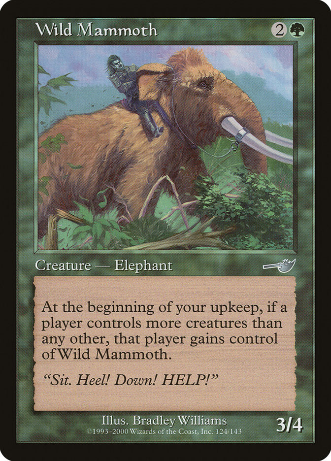 Wild Mammoth [Nemesis] - Magic: The Gathering - Card Brawlers | Quebec | Canada |