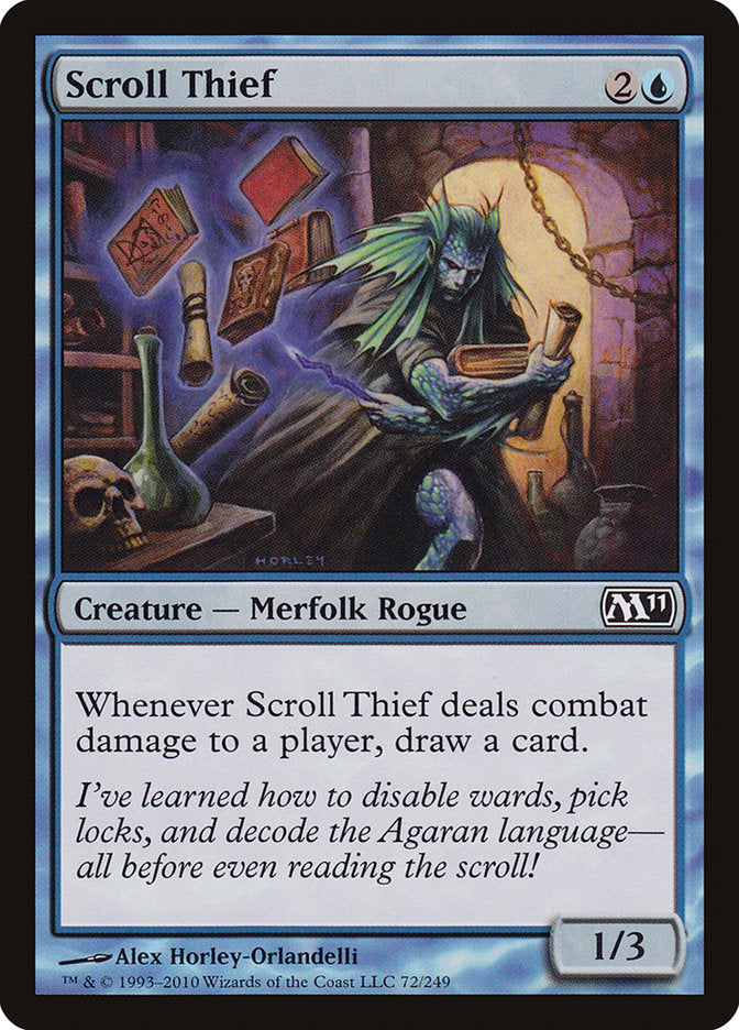 Scroll Thief [Magic 2011] - Magic: The Gathering - Card Brawlers | Quebec | Canada |