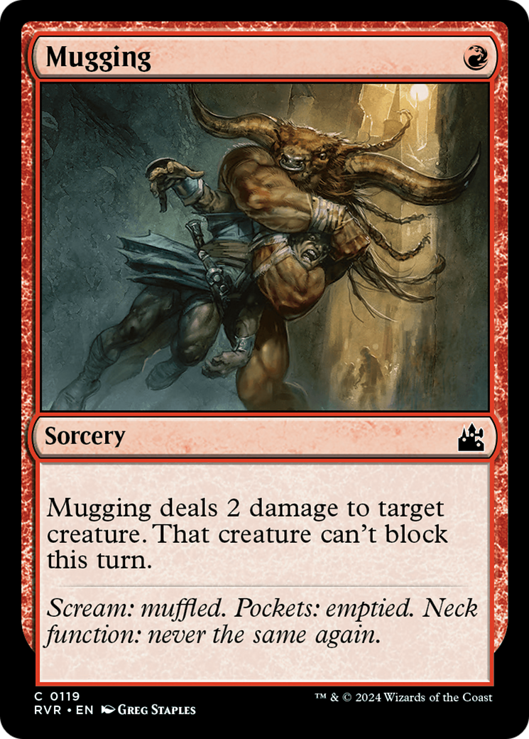 Mugging [Ravnica Remastered] - Magic: The Gathering - Card Brawlers | Quebec | Canada |