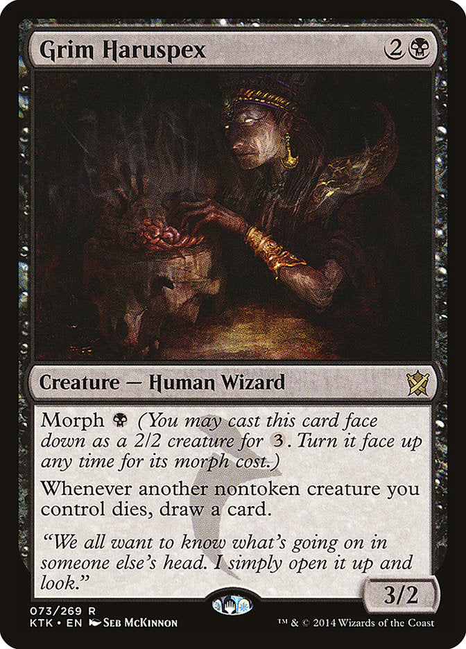 Grim Haruspex [Khans of Tarkir] - Magic: The Gathering - Card Brawlers | Quebec | Canada |