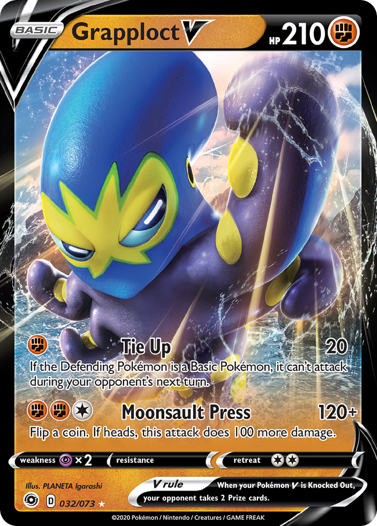Grapploct V (032/073) [Sword & Shield: Champion's Path] - Pokémon - Card Brawlers | Quebec | Canada |