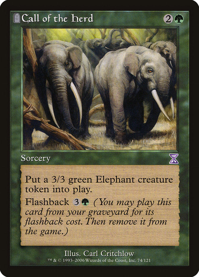 Call of the Herd [Time Spiral Timeshifted] - Magic: The Gathering - Card Brawlers | Quebec | Canada |