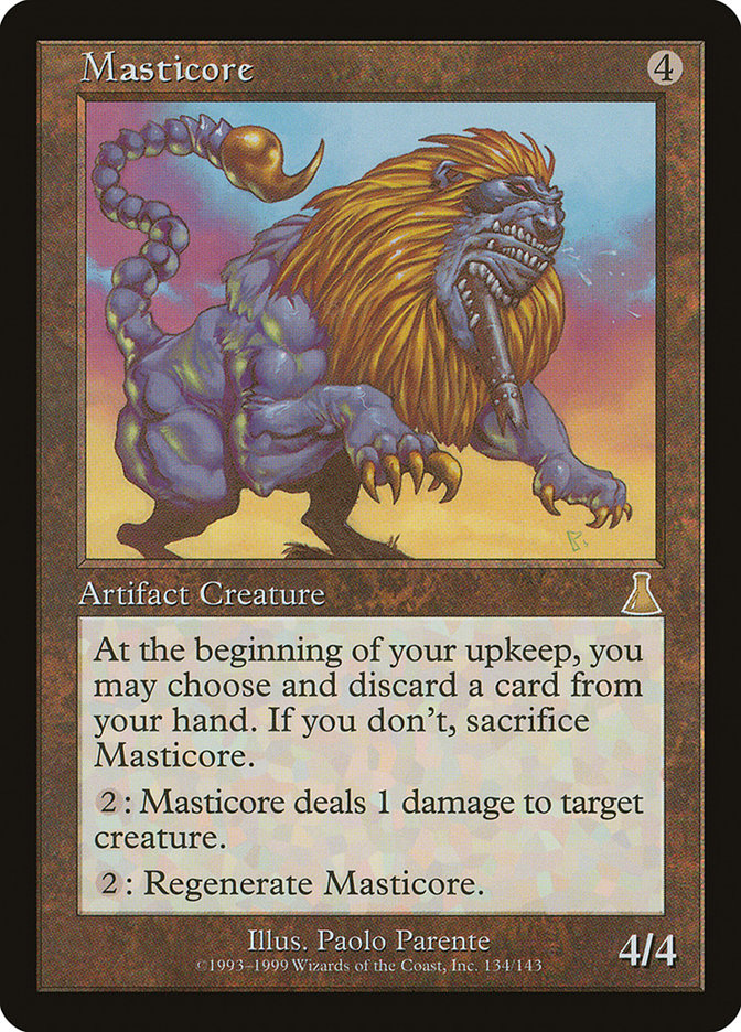 Masticore [Urza's Destiny] - Magic: The Gathering - Card Brawlers | Quebec | Canada |