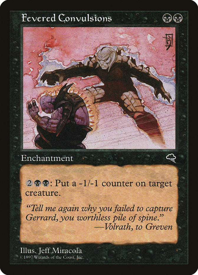Fevered Convulsions [Tempest] - Magic: The Gathering - Card Brawlers | Quebec | Canada |