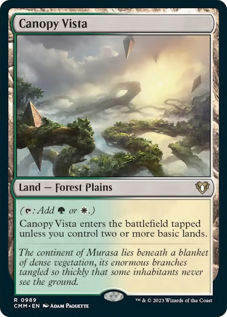Canopy Vista [Commander Masters] - Magic: The Gathering - Card Brawlers | Quebec | Canada |