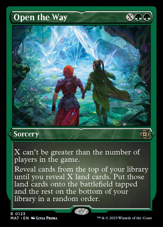 Open the Way (Foil Etched) [March of the Machine: The Aftermath] - Magic: The Gathering - Card Brawlers | Quebec | Canada |