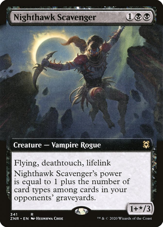 Nighthawk Scavenger (Extended Art) [Zendikar Rising] - Magic: The Gathering - Card Brawlers | Quebec | Canada |