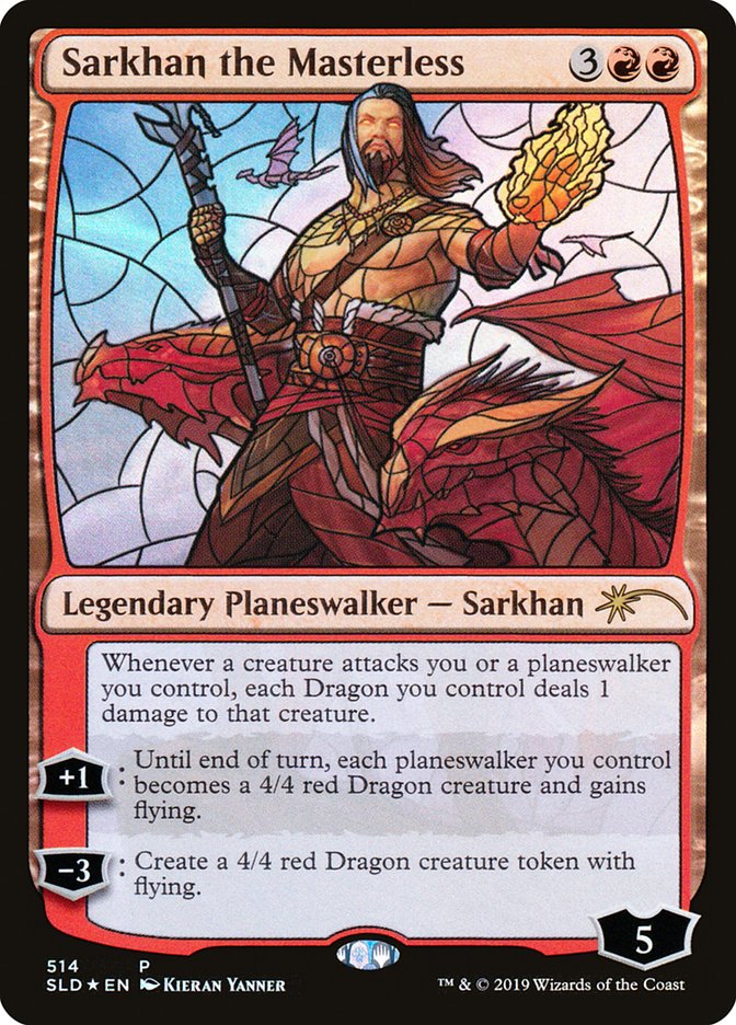 Sarkhan the Masterless (Stained Glass) [Secret Lair Drop Promos] - Magic: The Gathering - Card Brawlers | Quebec | Canada |