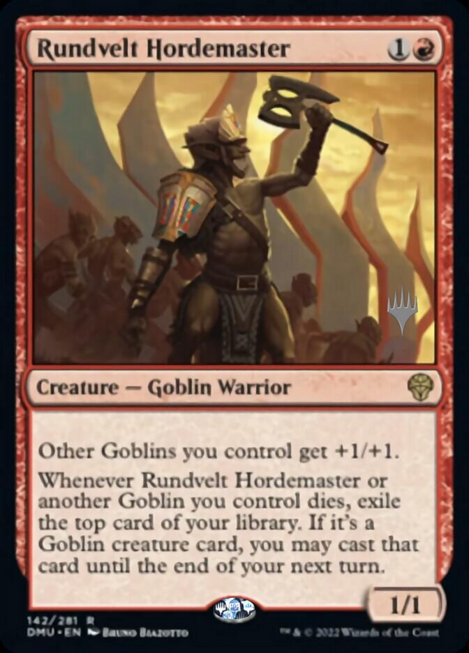 Rundvelt Hordemaster (Promo Pack) [Dominaria United Promos] - Magic: The Gathering - Card Brawlers | Quebec | Canada |