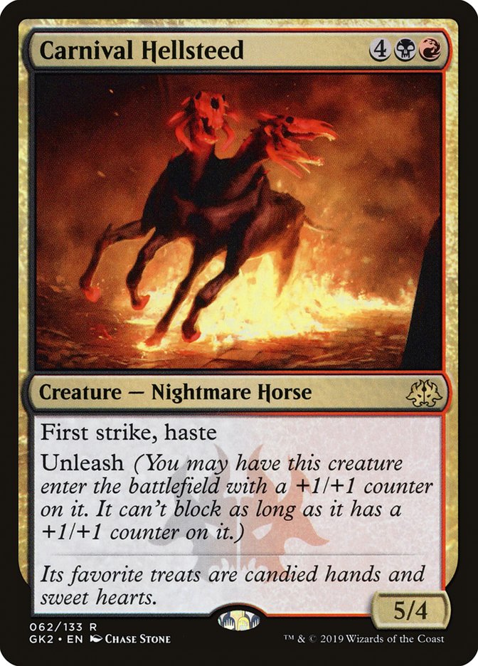 Carnival Hellsteed [Ravnica Allegiance Guild Kit] - Magic: The Gathering - Card Brawlers | Quebec | Canada |