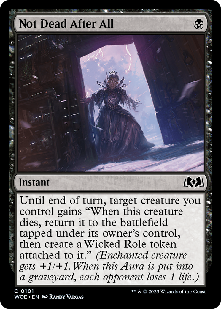 Not Dead After All [Wilds of Eldraine] - Magic: The Gathering - Card Brawlers | Quebec | Canada |